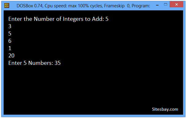 Output find sum of natural number in c++