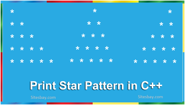 print star pattern in c++