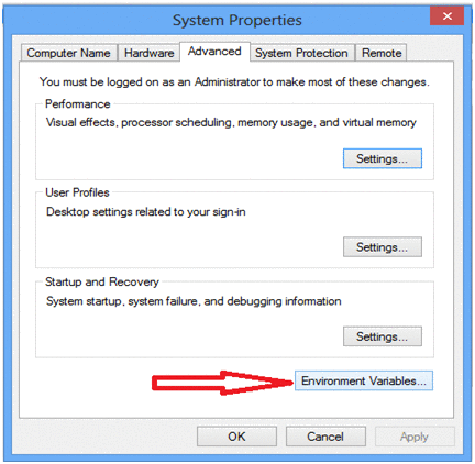 Environment variable Environment variable