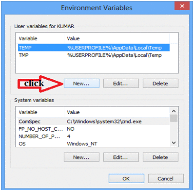 Environment variable