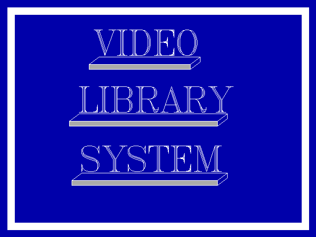 Video Library Management