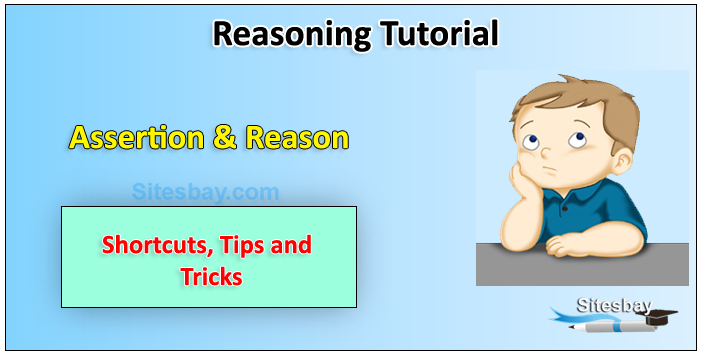 assertion and reason tips and tricks
