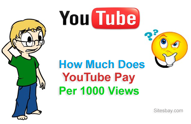 how much does youtube pay per 1000 views