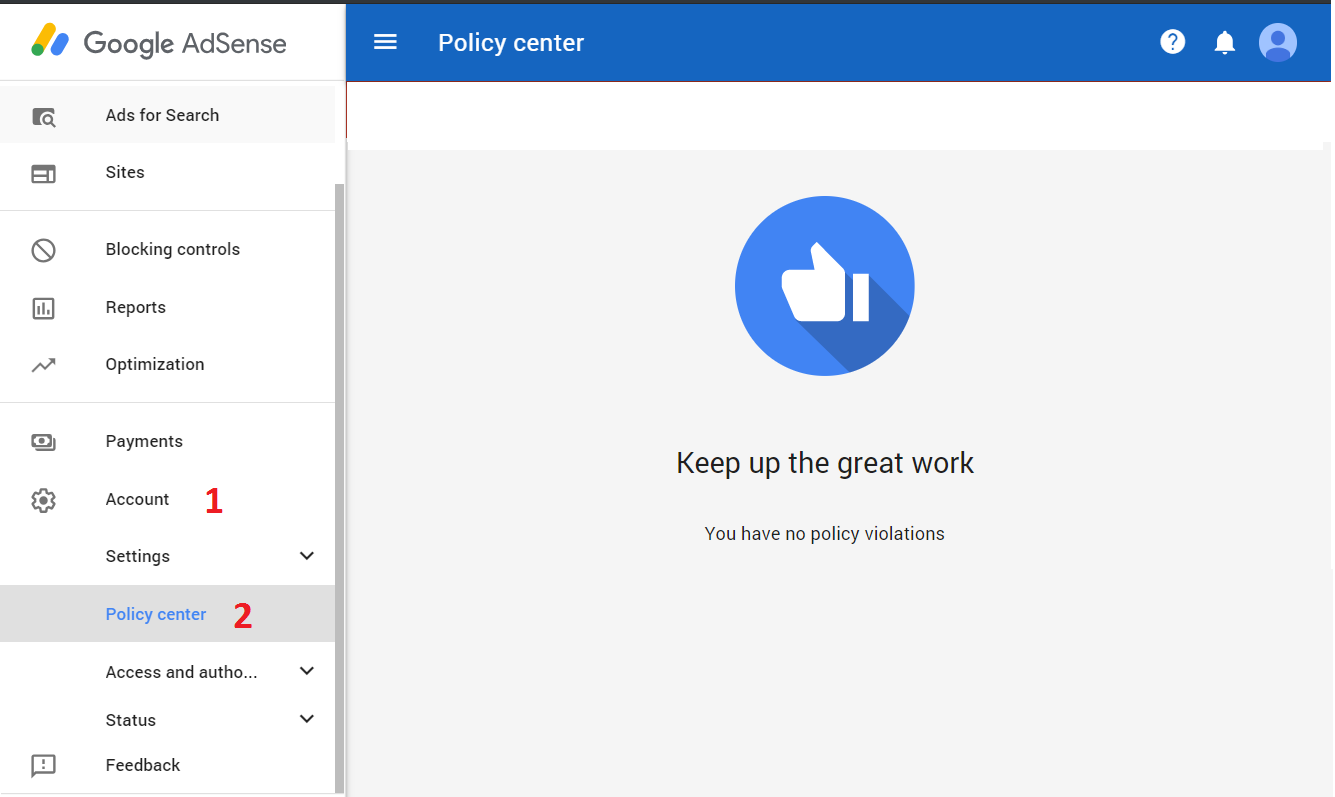 Images check adsense policy vialation