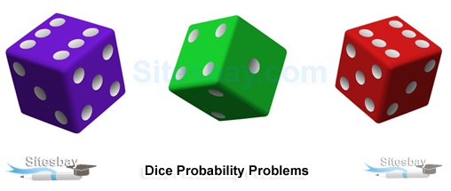 dice probability problems