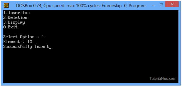 Images queue output