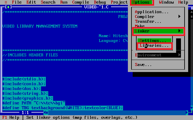 Graphics in C graphics in C