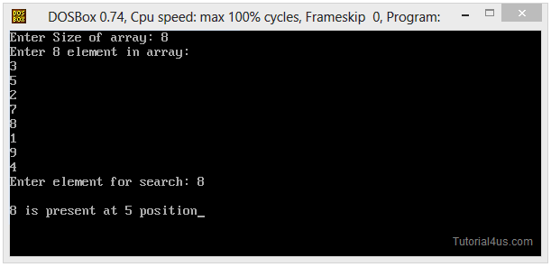binary search binary search