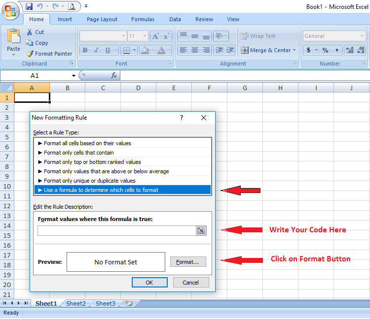 change excel cell color based on condition