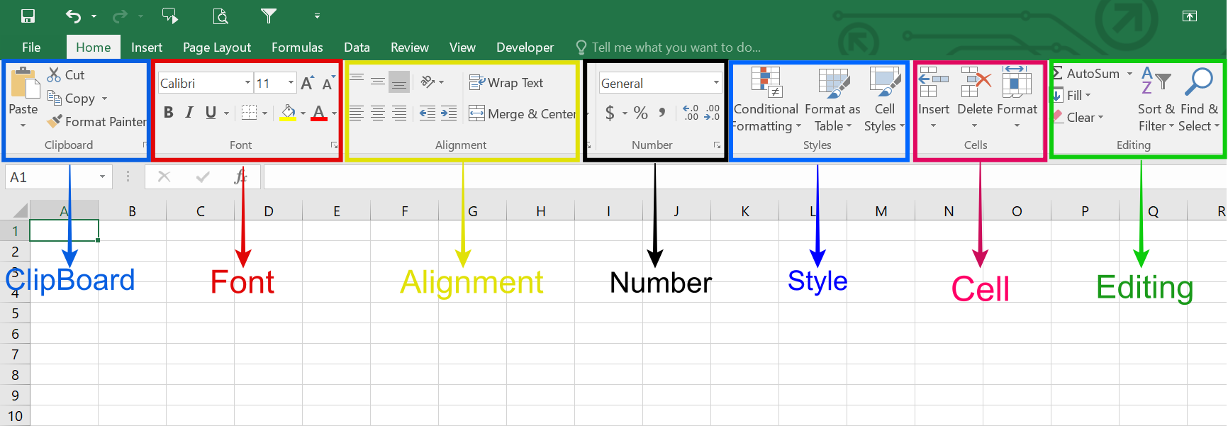 home tab assignment