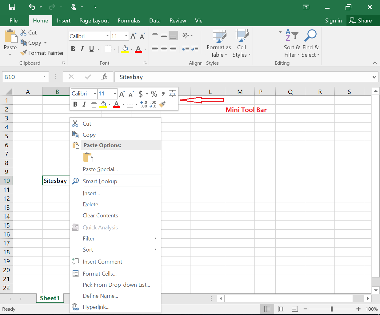  Tools Excel