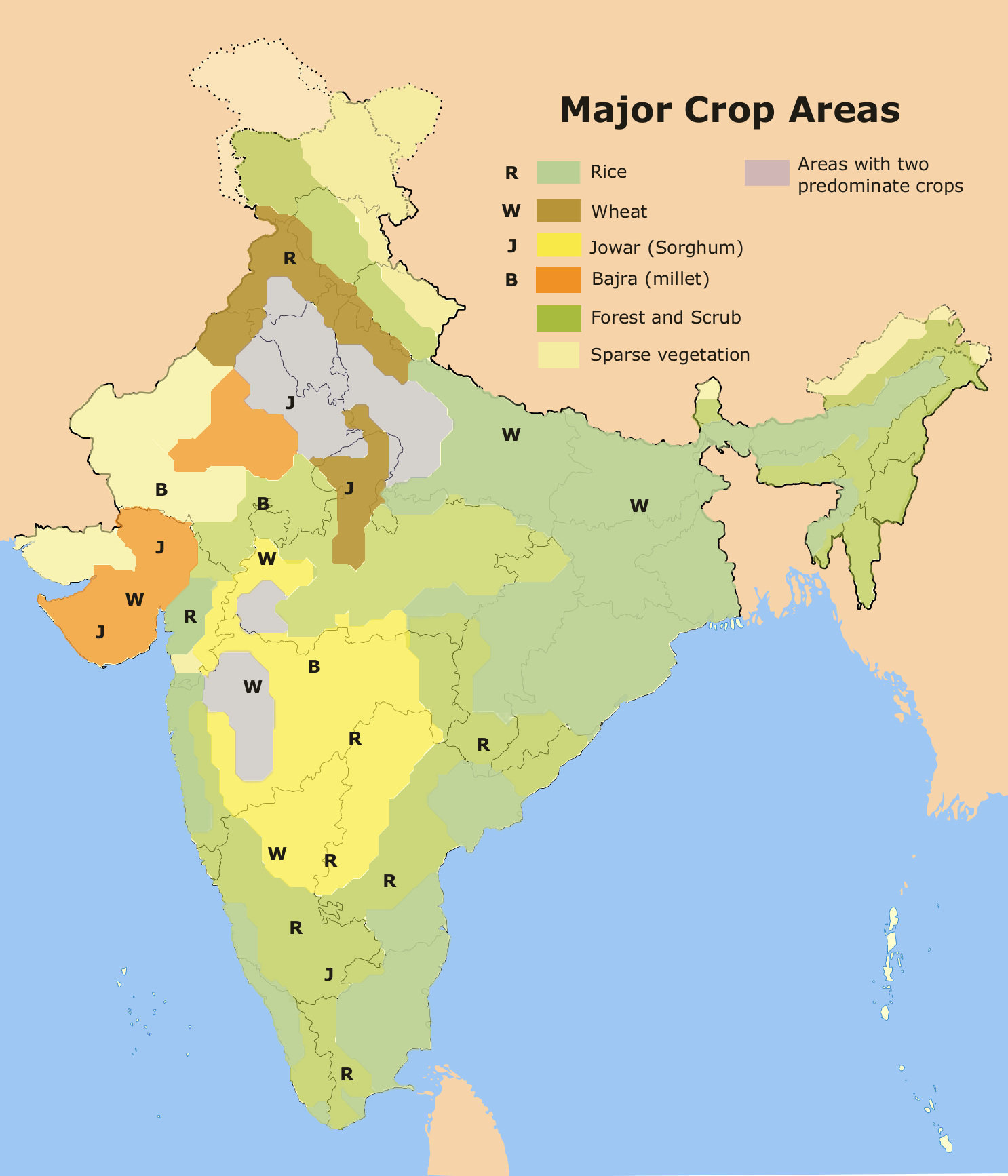Images Agricultural Producing States in India