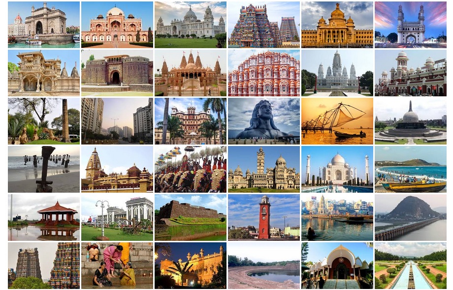 Images historical monuments of india