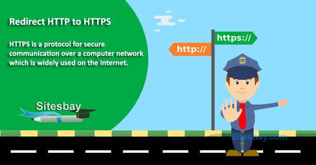 Images redirect http to https