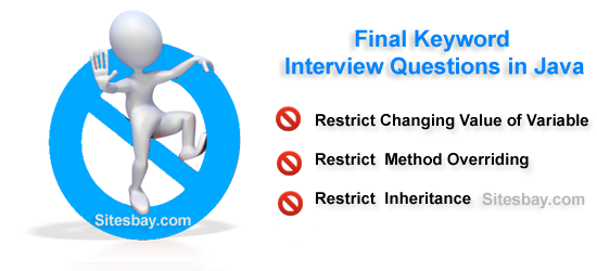 final keyword interview questions in java