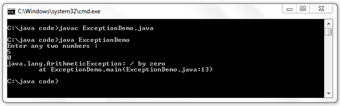 printstacktrace printstacktrace