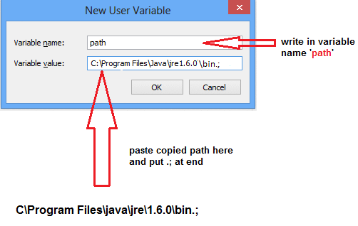 Path and classpath