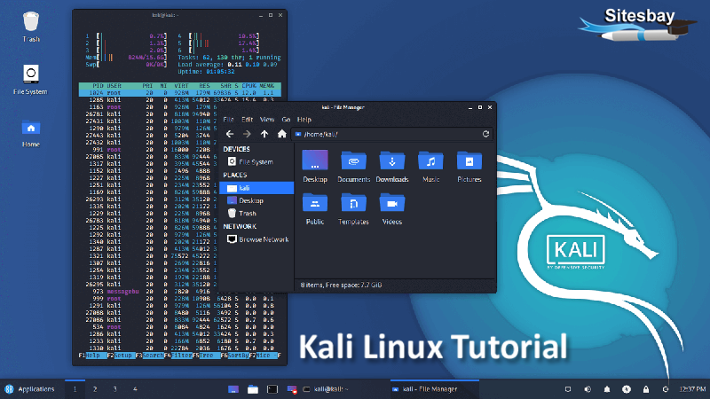 Image kali linux tutorial
