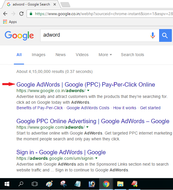 Image create adword account