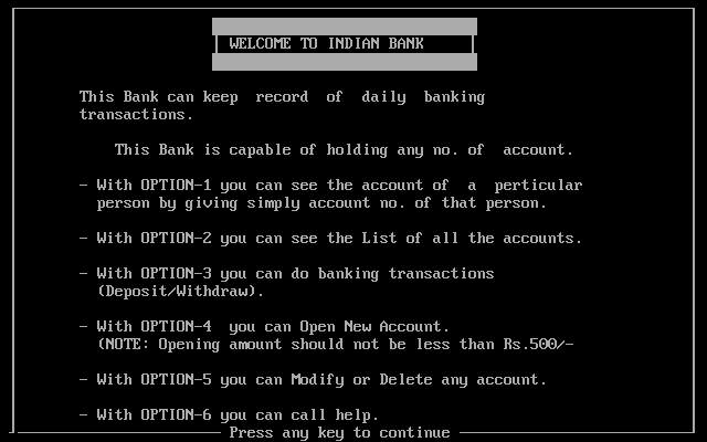 Banking Management Banking Management