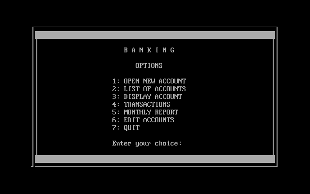 Banking Management Banking Management
